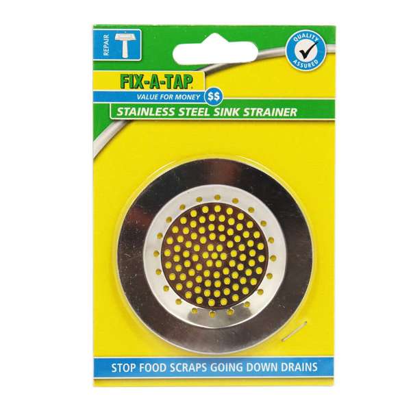 Fix-A-Tap Sink Strainer Stainless Steel