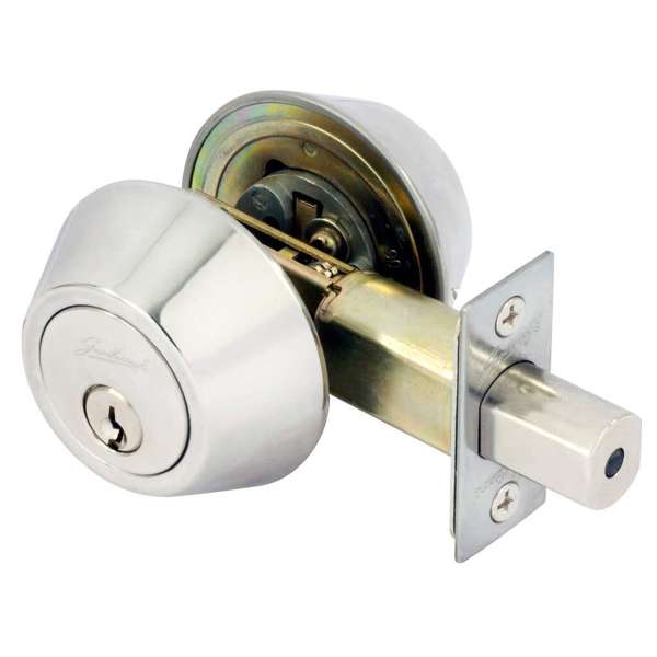 Gainsborough Choice Deadbolt Double Cylinder Polished Stainless