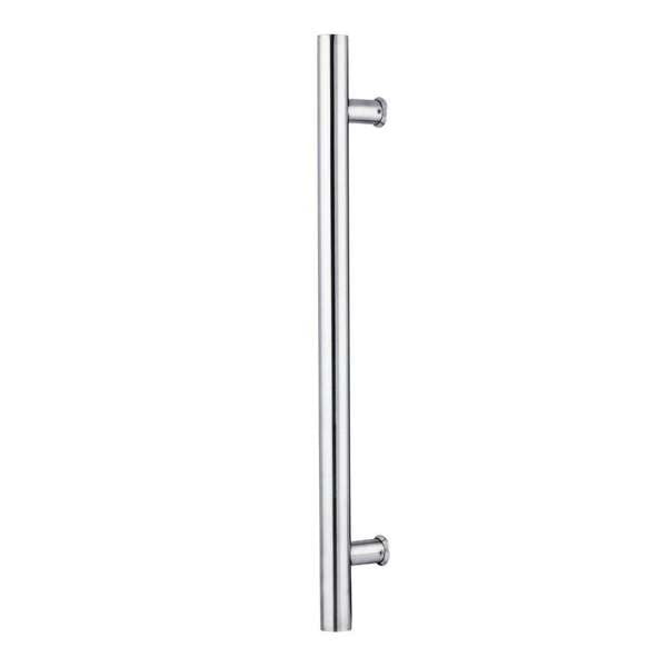 Lane T Pull Handle Round Satin Stainless Steel 600 x 450 x 32mm