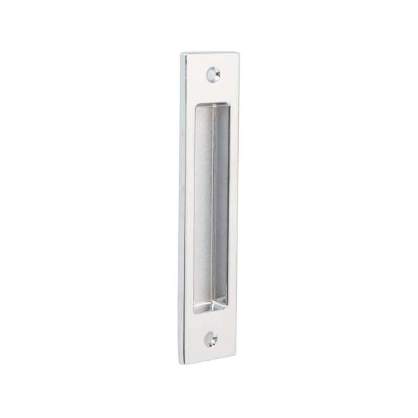 Lane Standard Flush Pull Square Polished Chrome