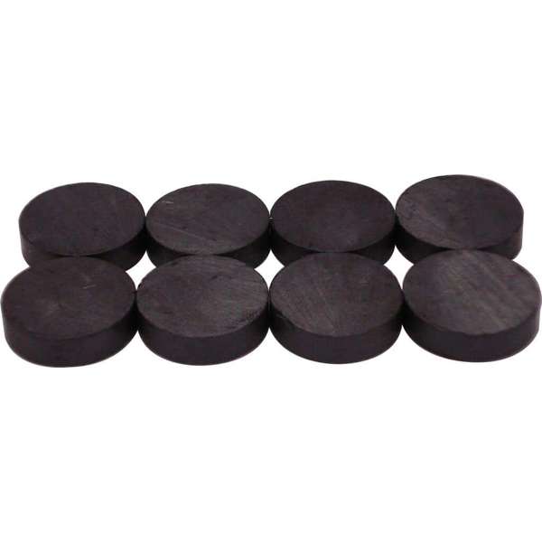 Medalist Round Ceramic Hobby Magnets 19mm - 8 Piece