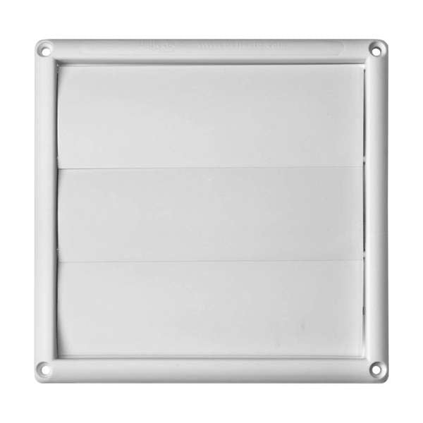 Deflecto Gravity Louvre Wall Vent Plastic 100mm