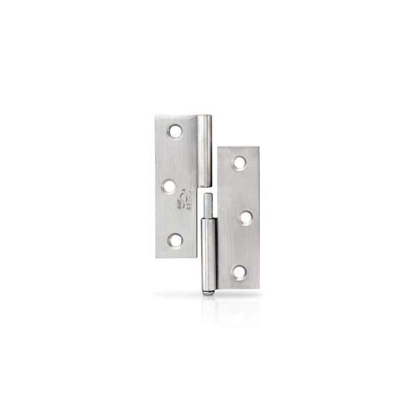 Trio Butt Hinge Light & Narrow Lift Off Left Hand Stainless Steel 85 x 60 x 1.6mm