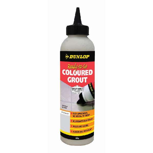 Dunlop Ready-To-Go Coloured Grout Misty Grey 800g