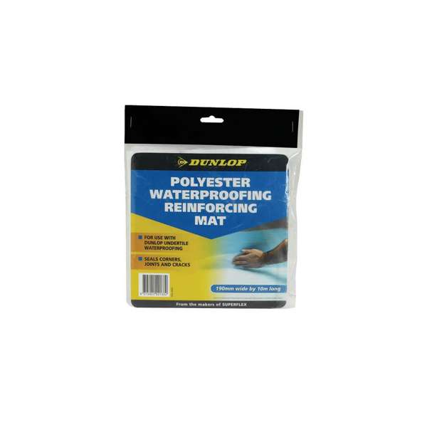 Dunlop Polyester Waterproofing Reinforcing Mat 190mm x 10m