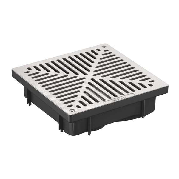 Reln Uni-Pit Vortex 300mm with Aluminium Grate Plain