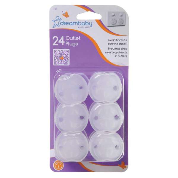 Dreambaby Outlet Plugs 24 Pack