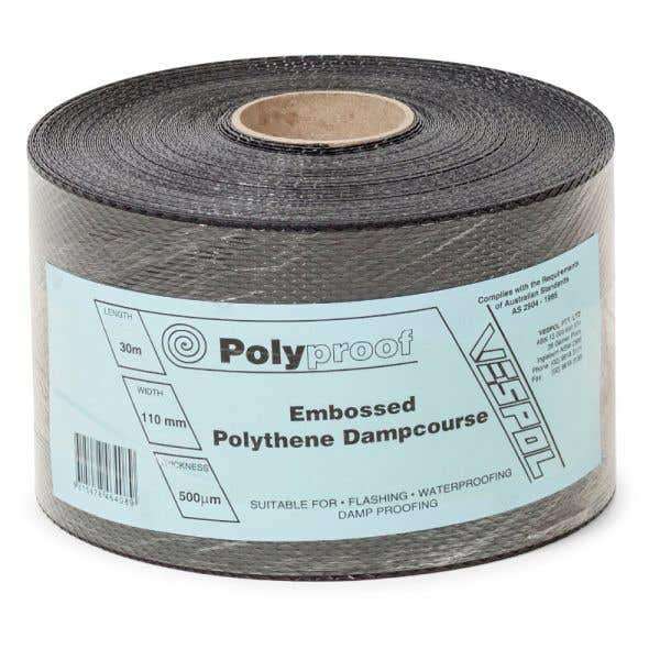 Polyproof Embossed Polythene Dampcourse 30m x 500um