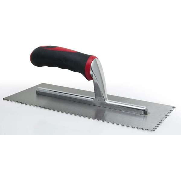 Renovator Adhesive Trowel with Rubber Handle 4mm