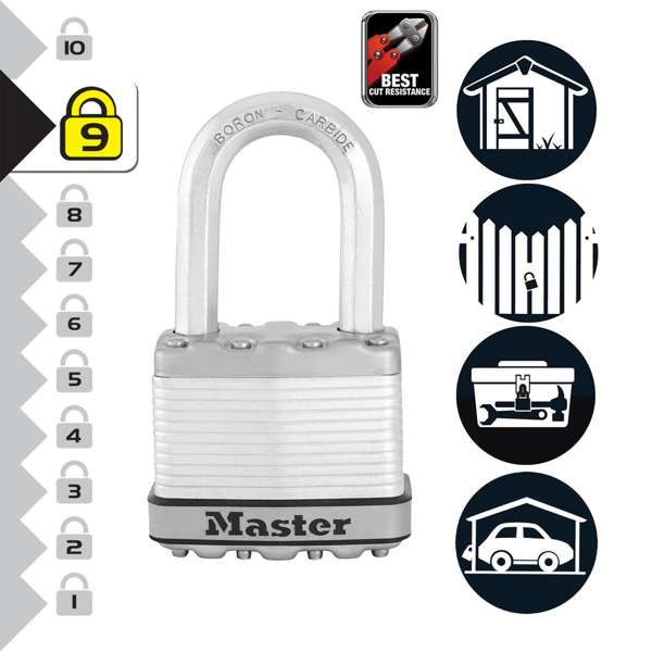 Master Lock Magnum Laminated Steel Padlock 51mm