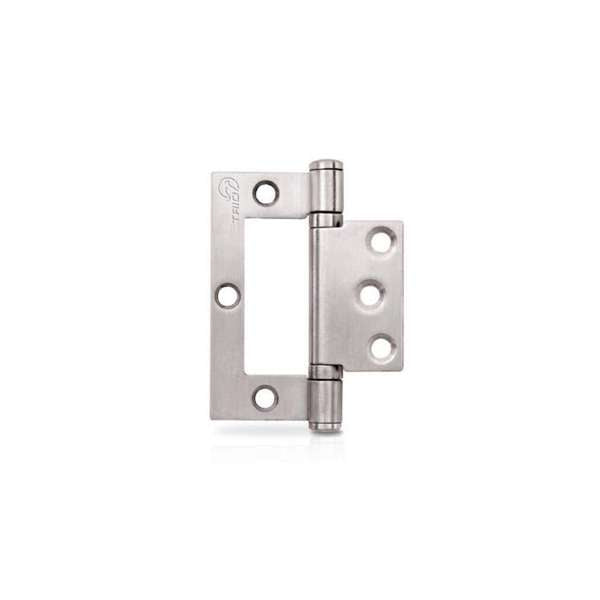 Trio Stainless Steel Hinge Quick Fit Flat Architectural 100 x 70 x 2.5mm