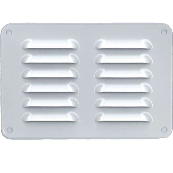 Haron Pressed Aluminium Vent White 150 x 100mm