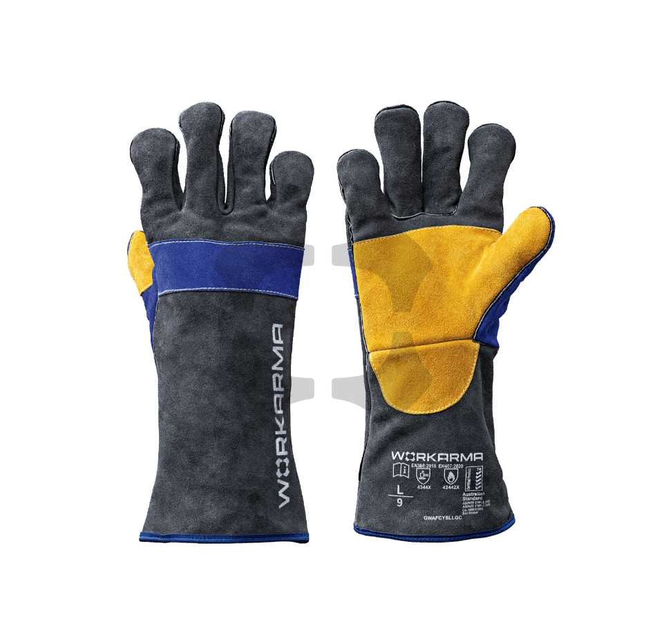 WorkArma Welding Glove Fusion Blue