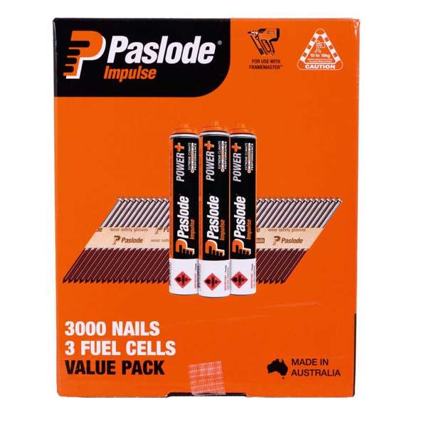 Paslode Framing Nails 75 x 3.06mm - Box of 3,000