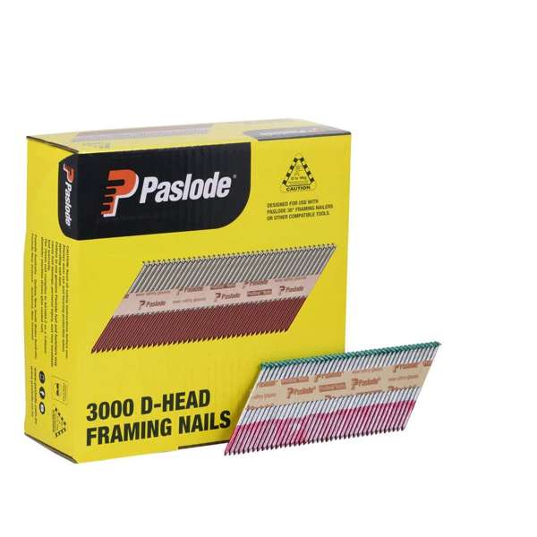 Paslode D-Head Framing Nails 75 x 3.06mm - Box of 3000