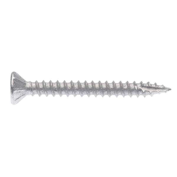 Zenith T17 Ribbed Countersunk Timber Screws 8-15 x 40mm - 25 Pack