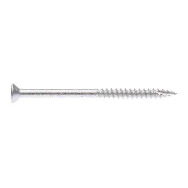 Zenith Timber Screws Countersunk Galvanised 10G x 75mm - 10 Pack