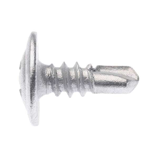 Zenith Metal Screws Button Head Galvanised 8G x 12mm - 30 Pack