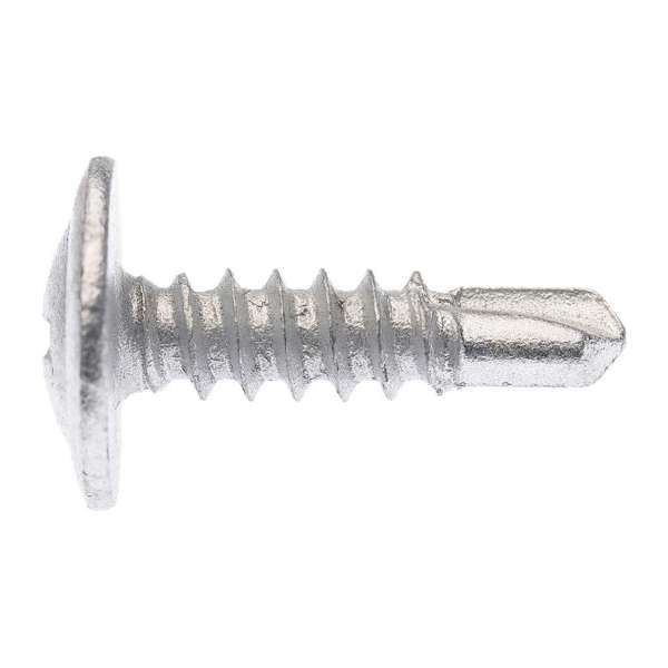 Zenith Metal Screws Button Head Galvanised 8G x 16mm - 32 Pack