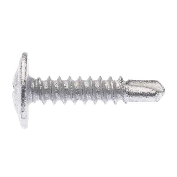 Zenith Metal Screws Button Head Galvanised 8G x 20mm - 30 Pack