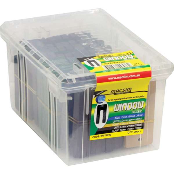 Macsim Window Packers Mixed - Box of 90