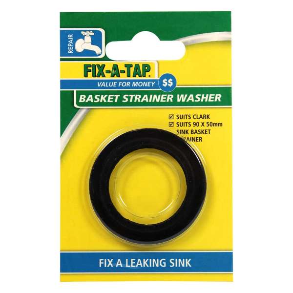 Fix-A-Tap Basket Strainer Washer to Suit Clark Sink