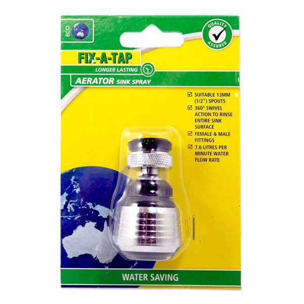 Fix-A-Tap Sink Spray Aerator 13mm