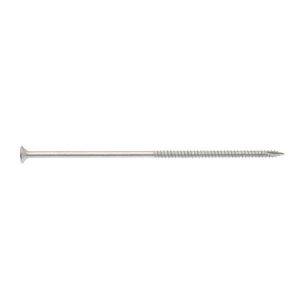 Zenith 14G x 200mm Galvanised Type 17 Batten Bugle Head Timber Screws - 25 Pack