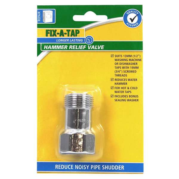 Fix-A-Tap Hammer Relief Valve 19mm