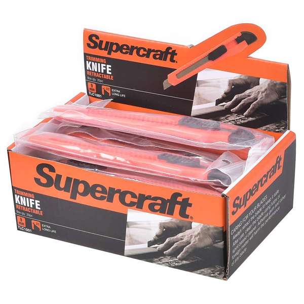 Supercraft Knife Slim Snap Trimming 9mm