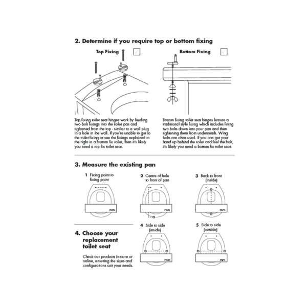 Haron Soft Close Toilet Seat with Link Adaptor