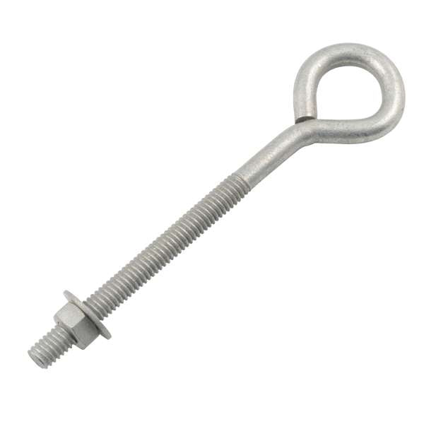 Zenith M8 x 133 x 19mm Galvanised Eye Bolt