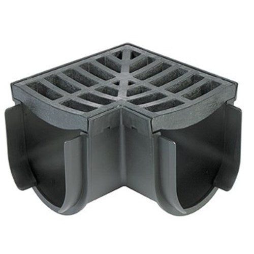 Storm Drain Corner W/Gal Grate