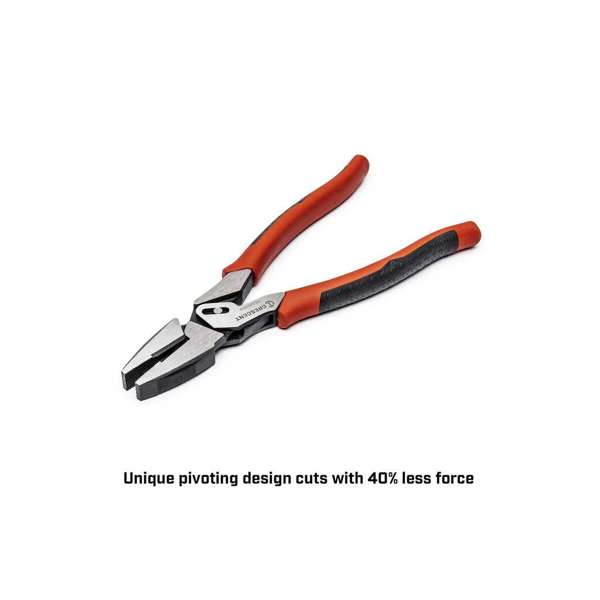 Crescent Pivot Action Dual Material Lineman's Plier 230mm