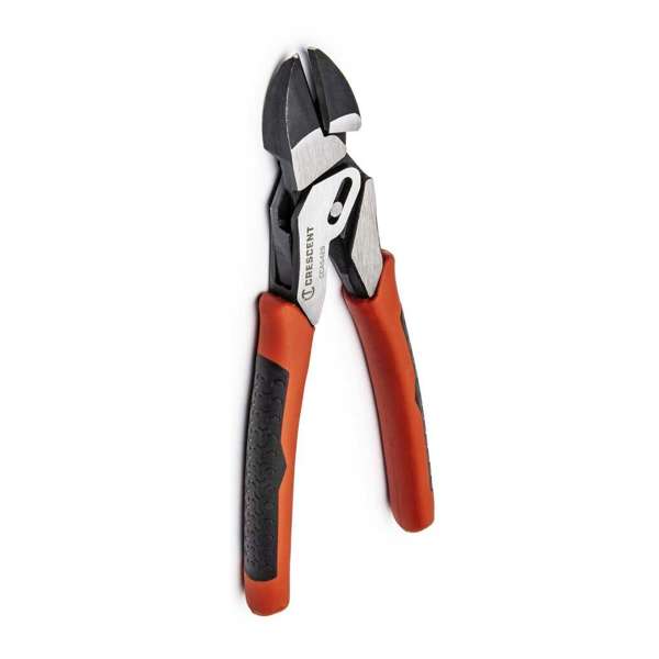 Crescent Pivot Action Dual Material Diagonal Compound Cutting Pliers 200mm