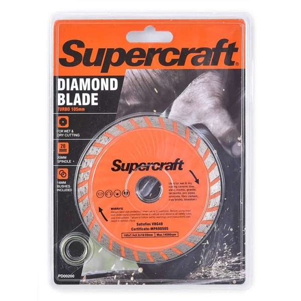 Supercraft Diamond Blade Turbo 105mm