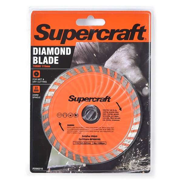 Supercraft Turbo Diamond Blade 115mm