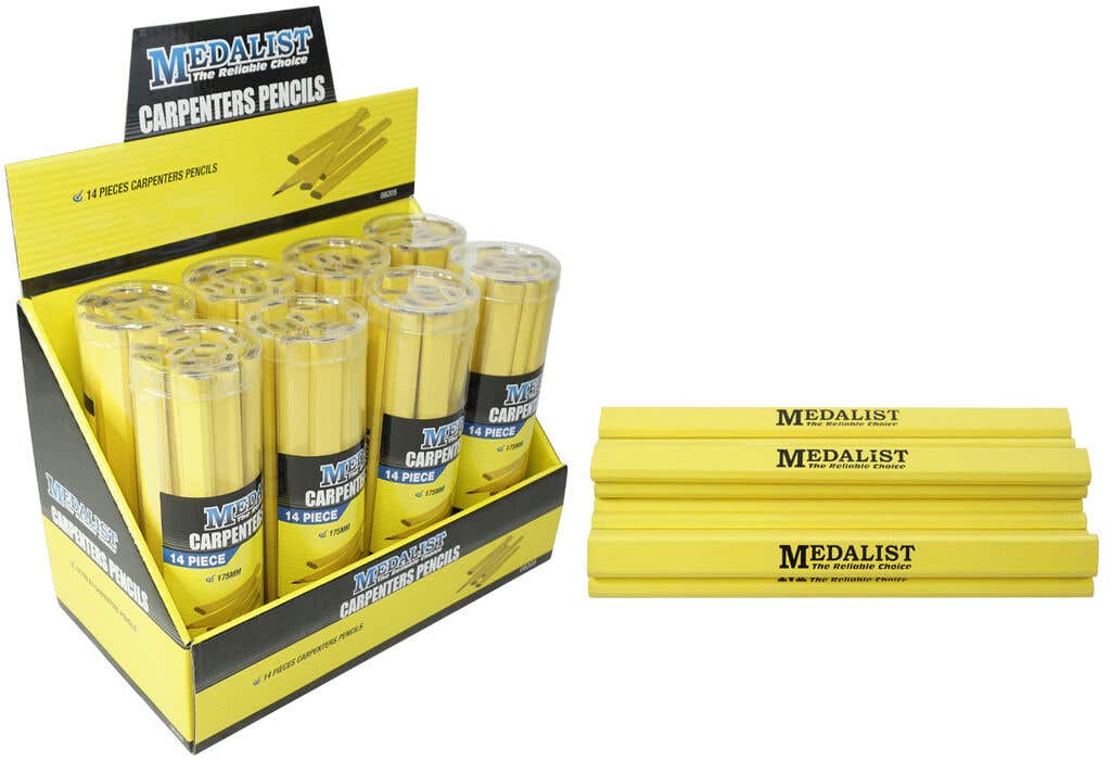 Medalist Carpenters Pencil Set - 14 Pack