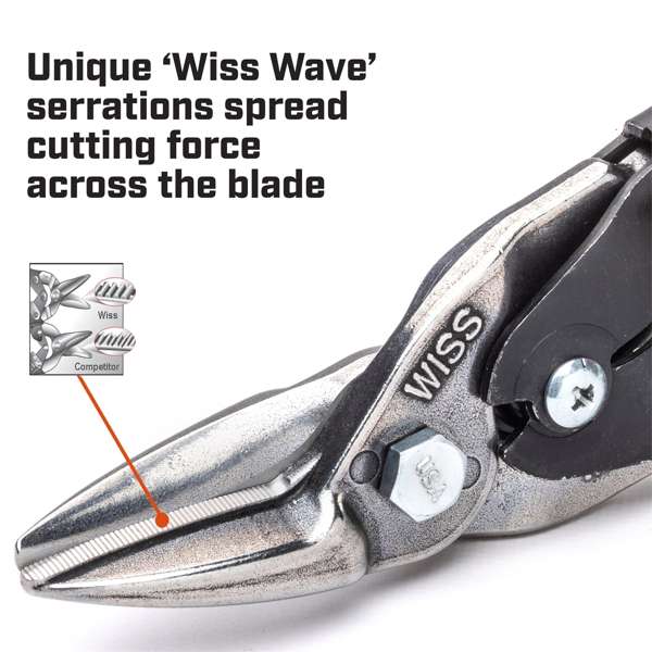 Crescent Wiss Metalmaster Aviation Snips Left Cut 248mm