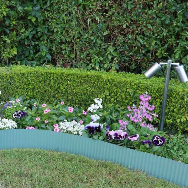 Greenlife Steel Garden Edging Green 150mm x 6m