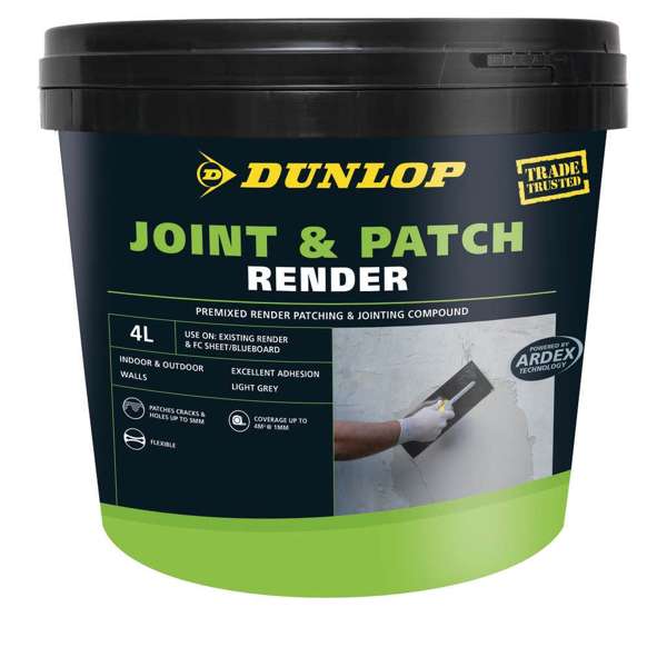 Dunlop Premix Render Joint And Patch 4L