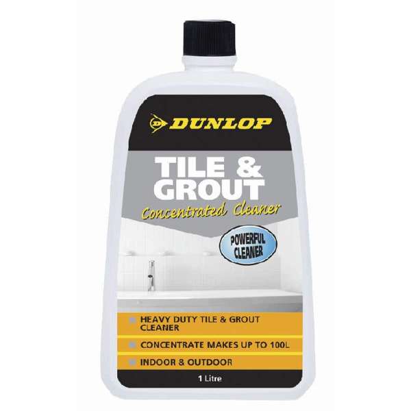 Dunlop Tile & Grout Concentrated Cleaner 1L