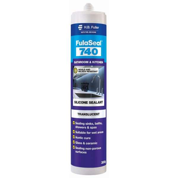 H.B. Fuller Fulaseal 740 Kitchen & Bathroom Sealant 300g