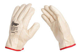 Rhino Gloves Gold Leather Ladies