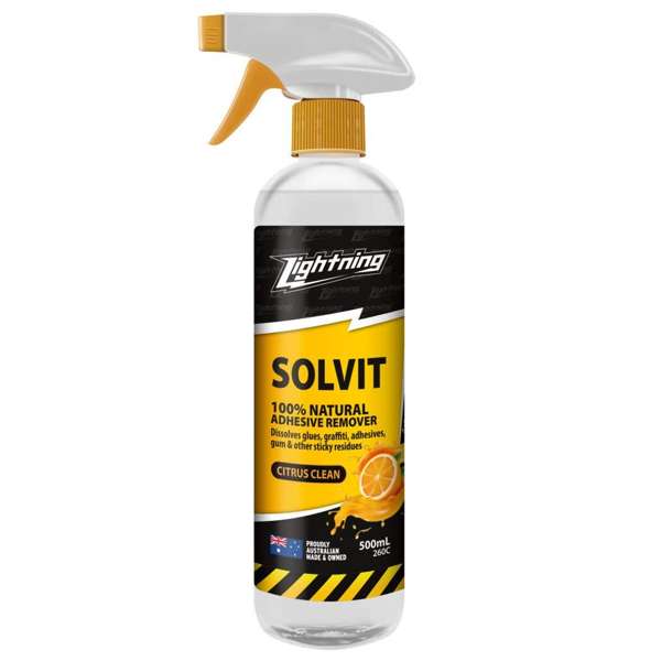 Lightning Solvit Adhesive Remover Citrus Cleaner 500ml