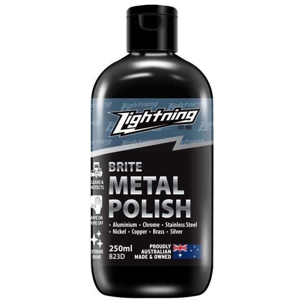 Lightning Brite Metal Polish 250ml