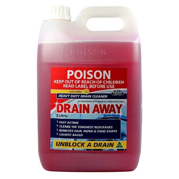 Boston Drain Away Heavy Duty Drain Cleaner 5L