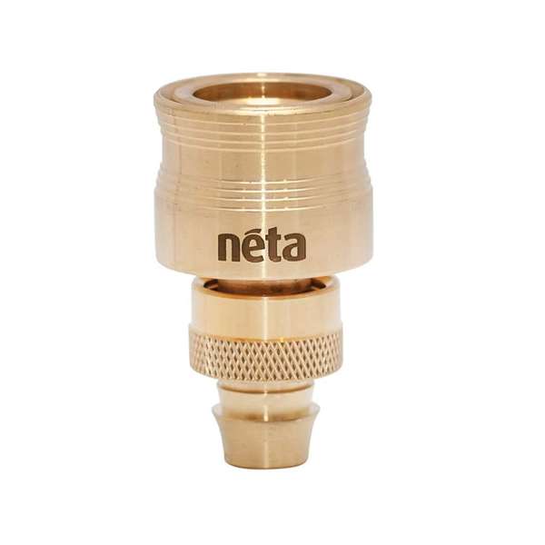 Neta Screw Hose Connector Brass 12mm