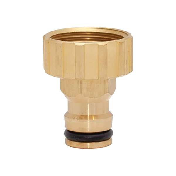 Neta Brass Tap Adaptor 3/4" x 12mm