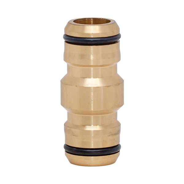 Neta Brass 2-End Hose Coupler 18mm